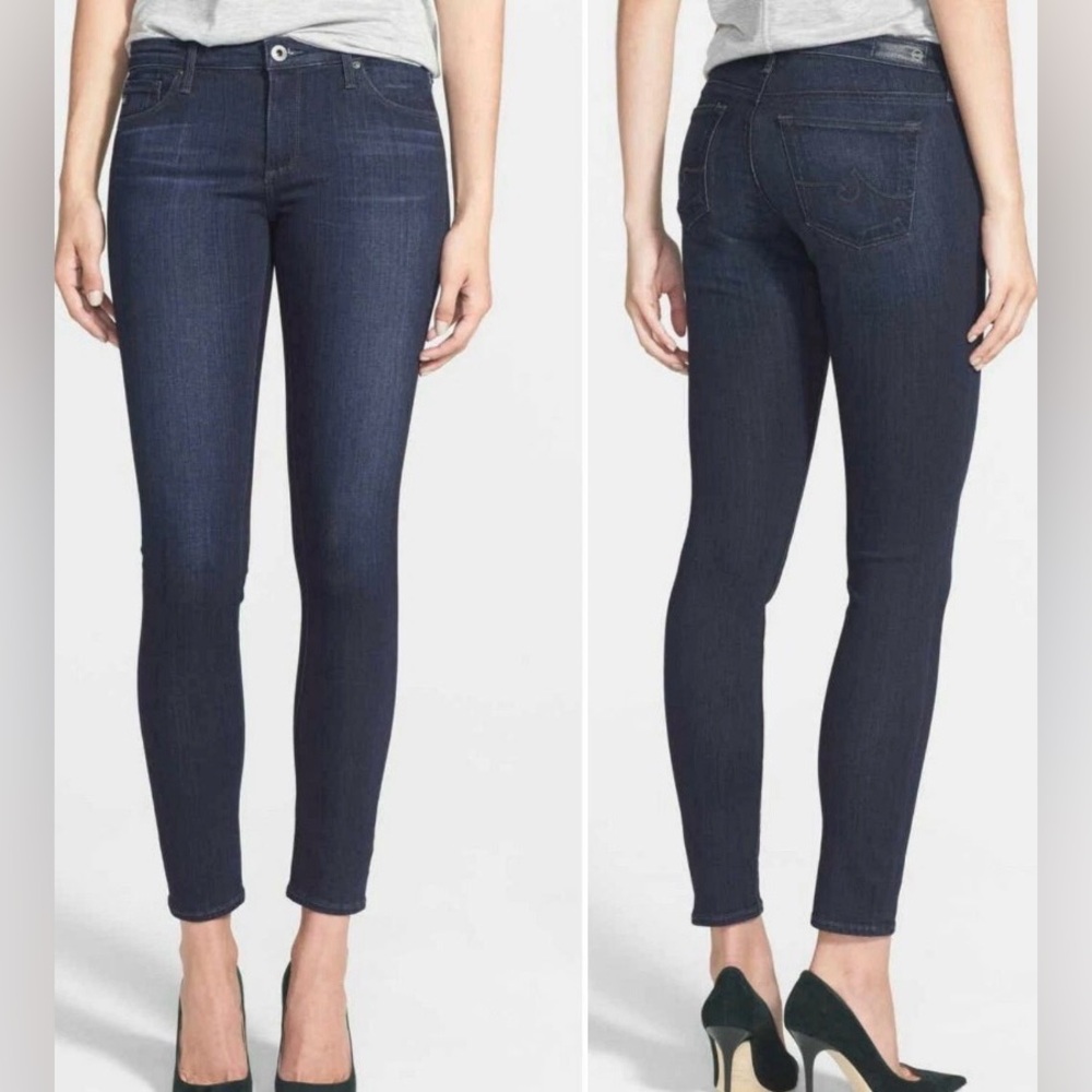 AG Adriano Goldschmied Women’s The Legging Ankle Dark Indigo Size 30
